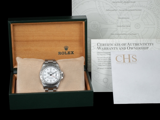 Rolex Explorer II SEL White Dial 16570T